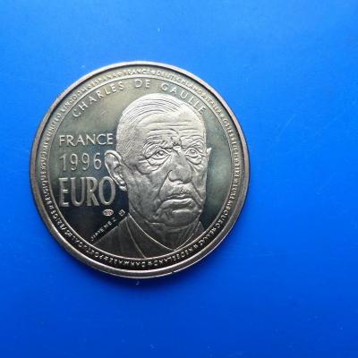 1 euro essai de gaulle 1996