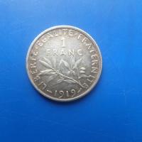 1 francs 1919 argent 1