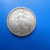 1 francs 1919 semeuse argent