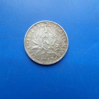 1 francs argent 1919