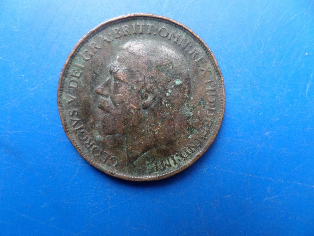 1 one penny 1912