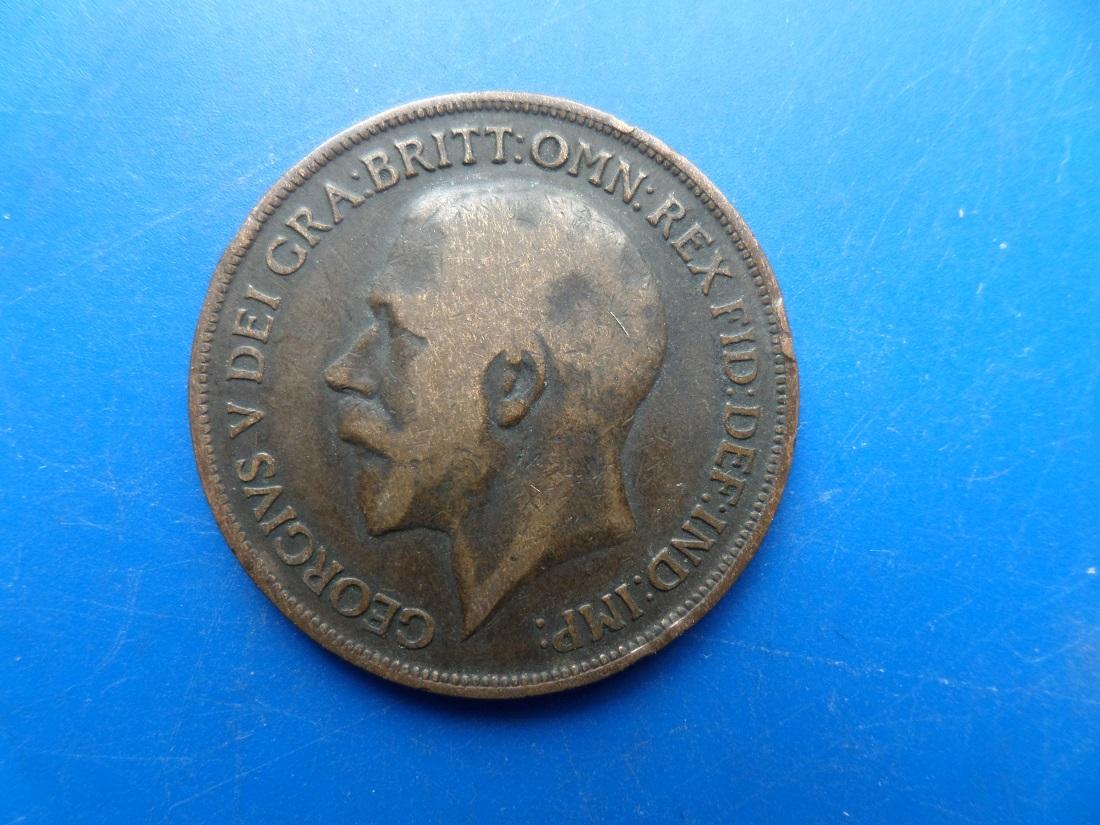 1 one penny 1918