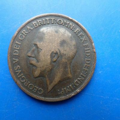 1 one penny 1918