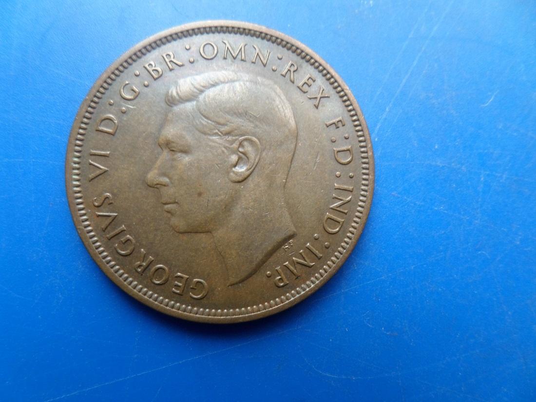 1 one penny 1939