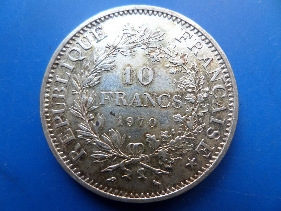 10 francs 1970 argent