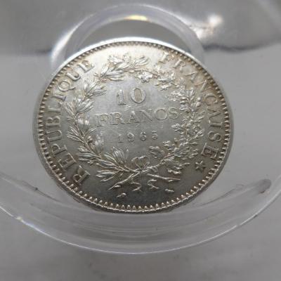10 francs argent 1965 hercule