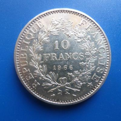 10 francs argent 1966