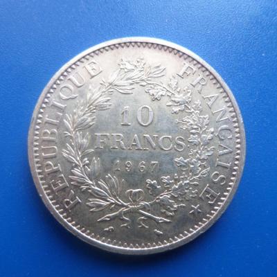10 francs argent 1968