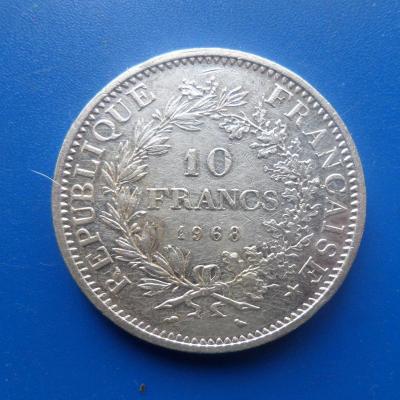 10 francs argent 1971