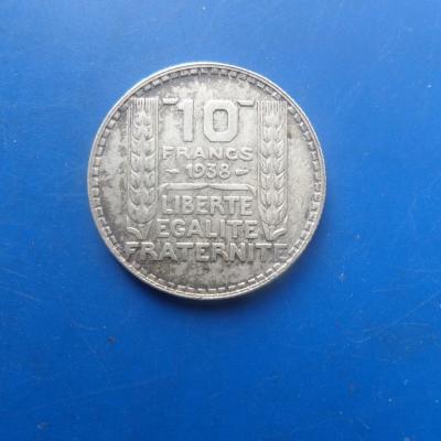 10 francs turin 1938