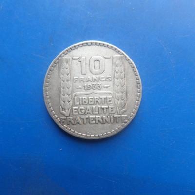 10 francs turin argent 1933