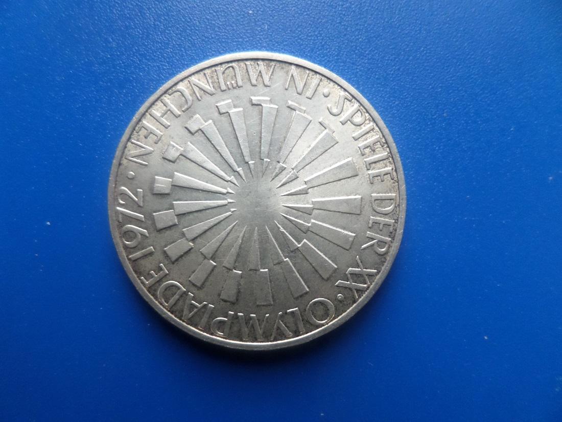 10 mark 1972 g argent 1 