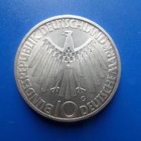 10 mark 1972 g argent