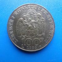 100 francs argent clovis 1996 1 