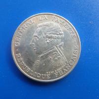 100 francs argent lafayette 1987