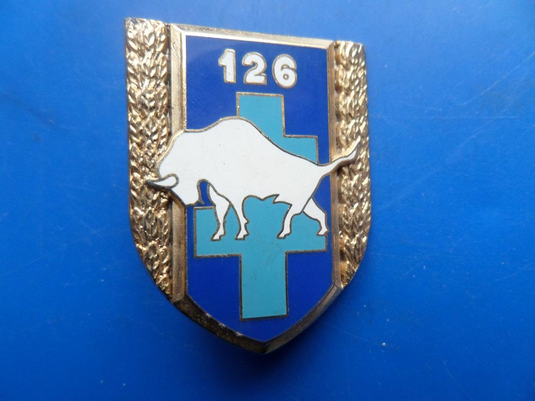 126 regiment d infanterie bison blanc