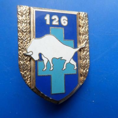126 regiment d infanterie bison blanc