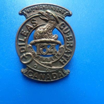 134th highlanders cap badge
