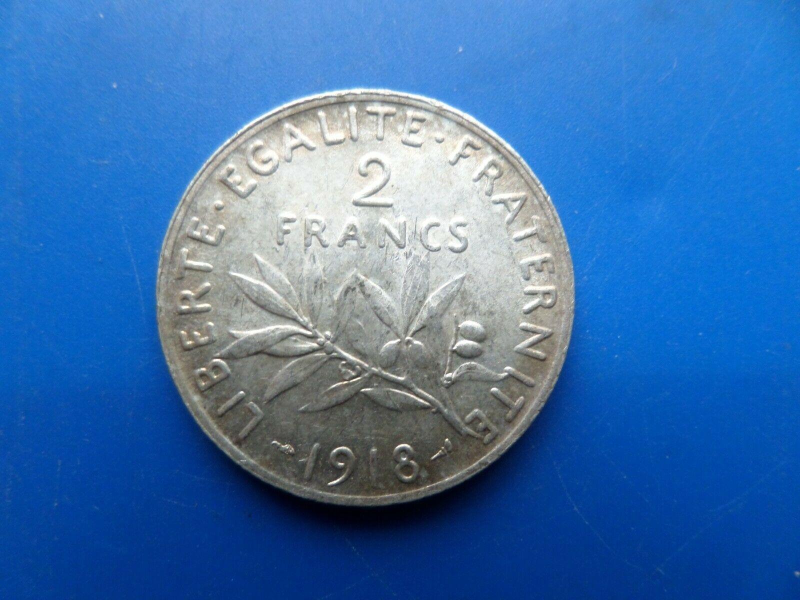 2 franc argent 1918