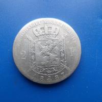 2 francs 1887 belgique 1 