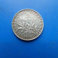 2 francs argent 1919