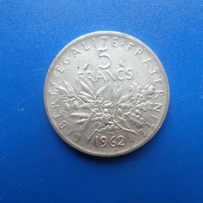 5 francs ar 1962