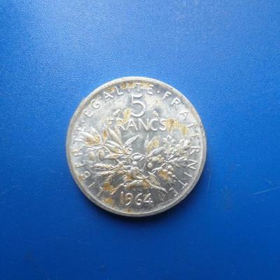 5 francs argent 1964 2 1