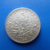 5 francs argent 1964 6 2