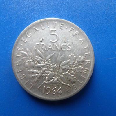 5 francs argent 1964 6 2