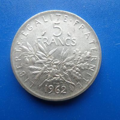5 francs argent 1965