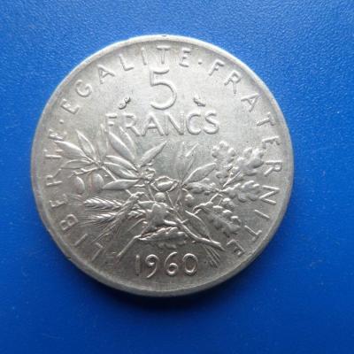 5 francs argent 1967
