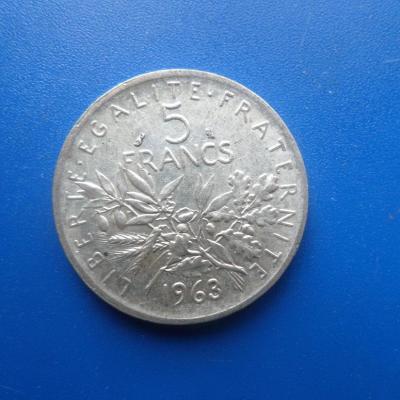 5 francs argent 1970