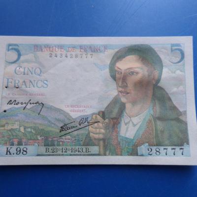 5 francs berger 7