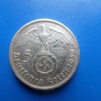 5 reichsmark argent 1939 b 1 