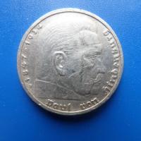 5 reichsmark argent 1939 b