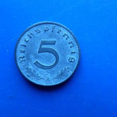 5 reichspfennig 1942
