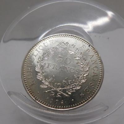 50 francs argent 1974