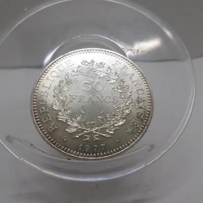 50 francs argent 1977 2