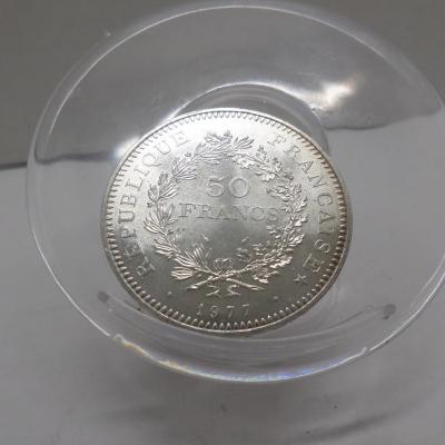 50 francs argent 1977 6
