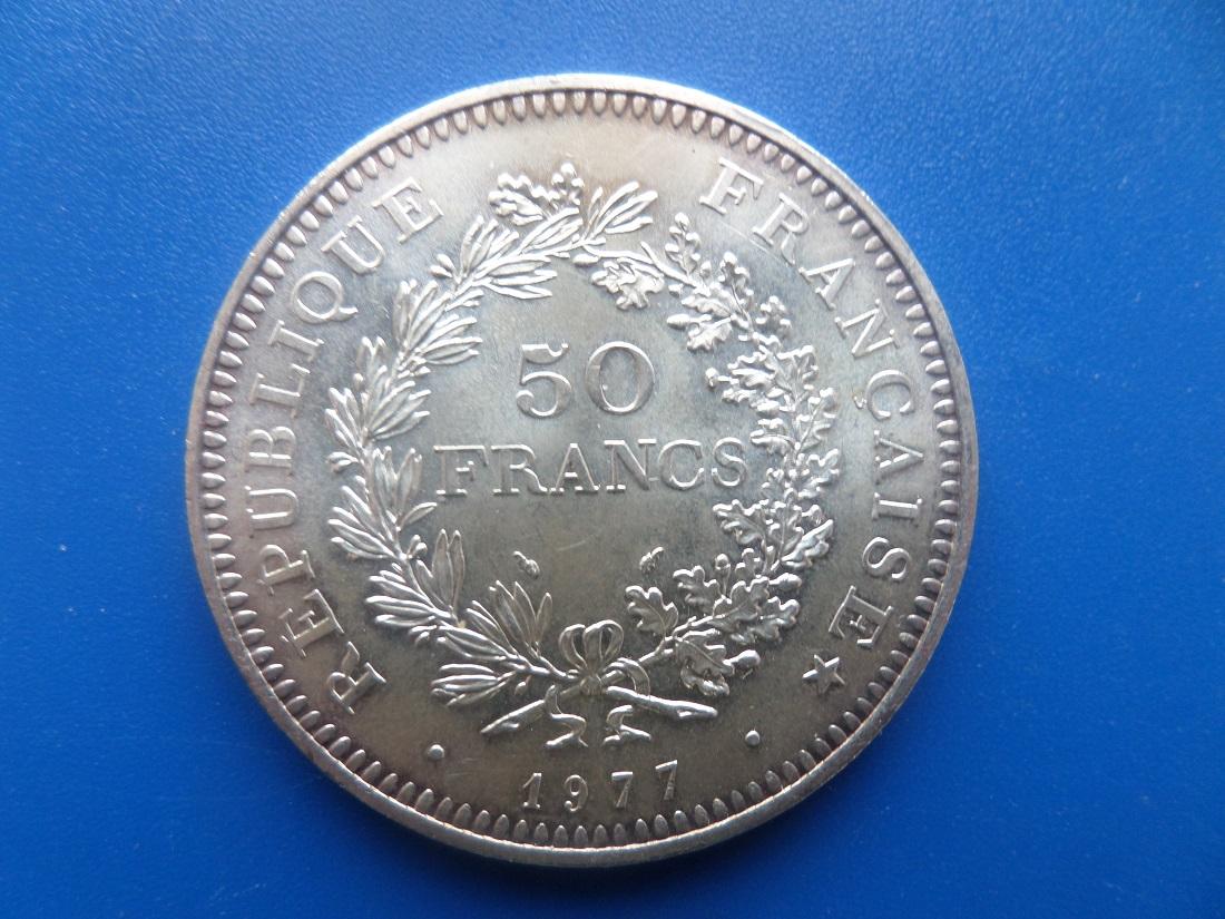 50 Francs Argent 1977 50 Francs Argent 1977