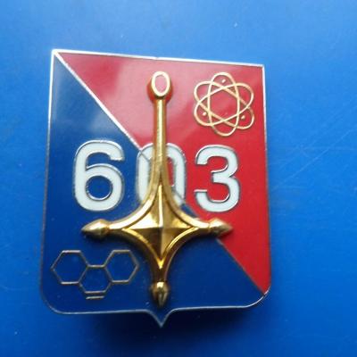 603 regiment nucleaire biologique et chimique