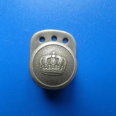 Bouton crochet vareuse prussienne