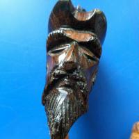 Briquet amadou tete bois 1