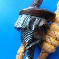 Briquet amadou tete bois 2