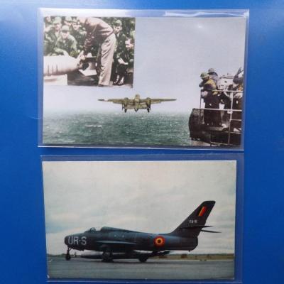 Carte postale avion militaire 4 