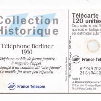 Carte telephonique beliner 1