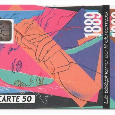 Carte telephonique telephone
