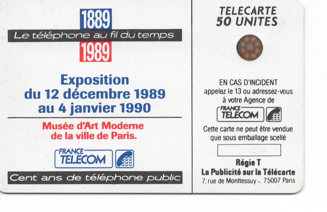 Carte telephonique telephone 1