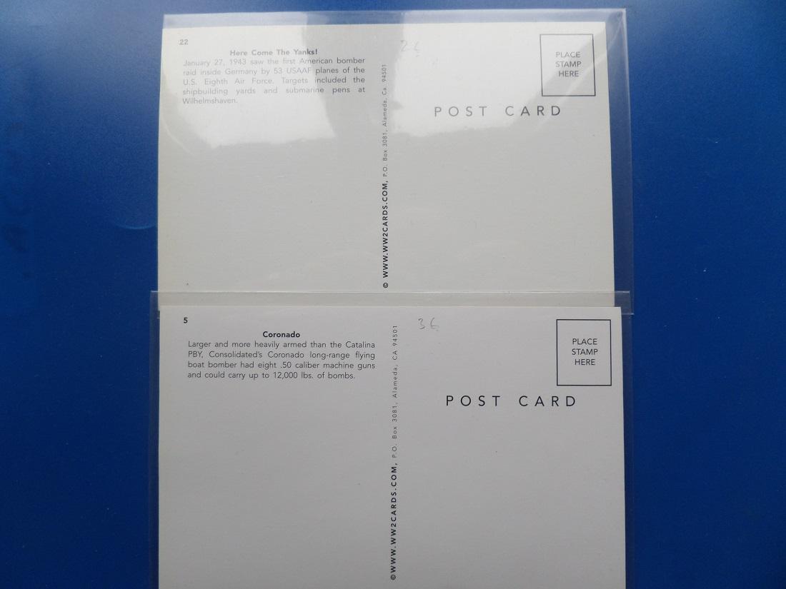 Cartes postale aviations ww2 7 