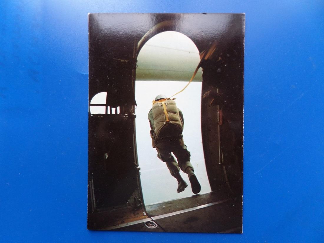 Cpa parachutiste 2 